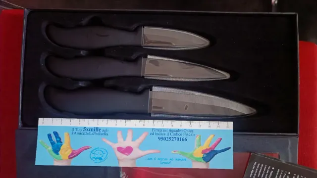 Set Coltelli Ceramica DomoClip