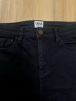 Pantaloni skinny neri ASOS donna con strappi