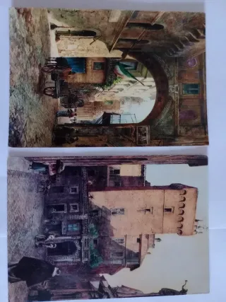 Cartoline d'epoca, lotto 9 pezzi