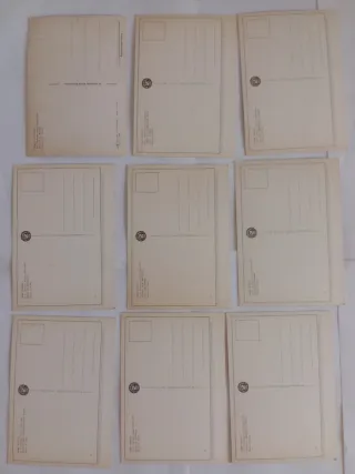 Cartoline d'epoca, lotto 9 pezzi