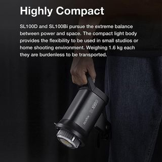 Foco LED Godox SL100Bi 100W ajustable 2800-6500K