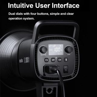 Foco LED Godox SL100Bi 100W ajustable 2800-6500K