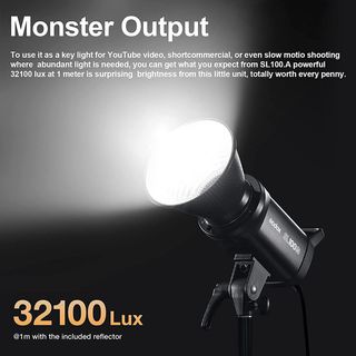 Foco LED Godox SL100Bi 100W ajustable 2800-6500K
