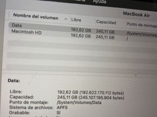 MacBook Air M1 13" Oro Rosa Poco Uso