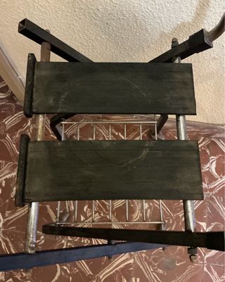 Carro TV Retro plegable y con ruedas