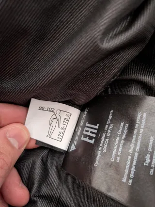 Chaqueta Dainese Invierno Negra Laguna Seca 3D-Dry