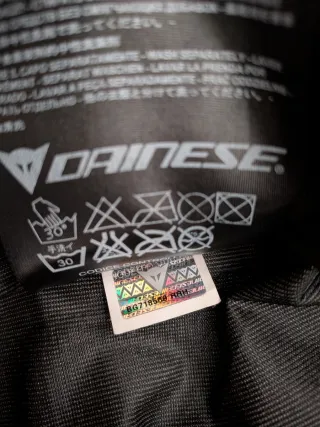 Chaqueta Dainese Invierno Negra Laguna Seca 3D-Dry