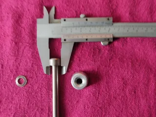 Tornillo Titanio Potencia + Arandela y Espaciador