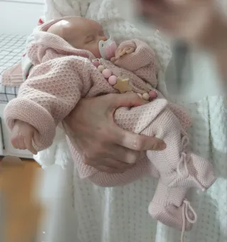 Bebé Reborn prematuro.