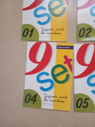 NOU-SET N� 02 JUGUEM AMB ELS NOMBRES EL 3 I E