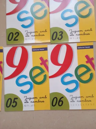 NOU-SET N� 02 JUGUEM AMB ELS NOMBRES EL 3 I E