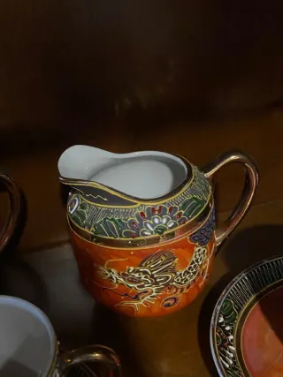 Juego de café porcelana fina