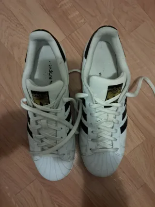 Zapatillas Adidas Superstar Blancas y Negras