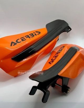 Paramanos de moto naranja KTM universal