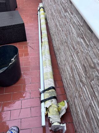 Toldo de terraza enrollable