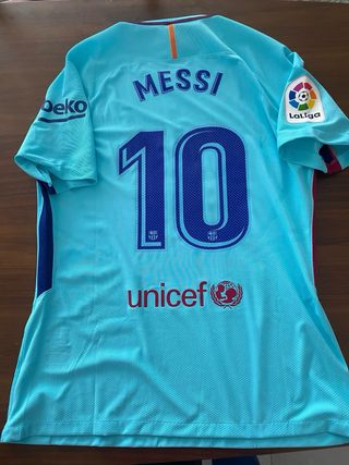 Camiseta FC Barcelona 2017-18 Messi 10