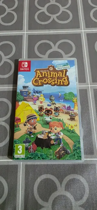 SOLO CAJA NO JUEGO animal crossing