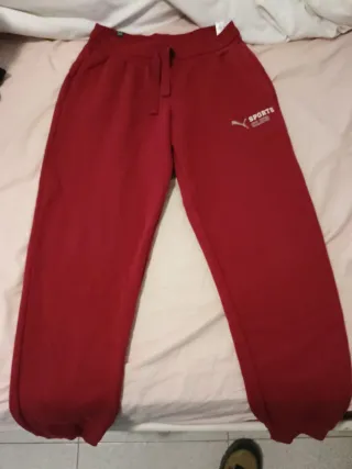 Pantalón de chándal negro con cremallera