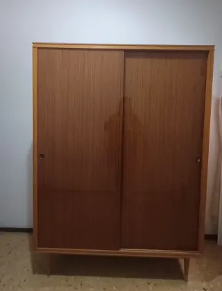 Armario ropero vintage madera