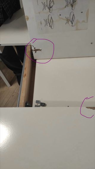 Mesa extensible redonda blanca Ikea