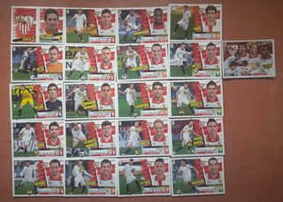 21 cromos Sevilla FC LIGA ESTE 13-14