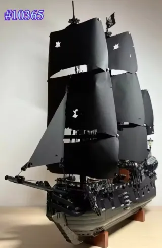 Réplica Lego 10365 Barco Pirata Jack sparrow
