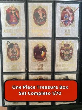 Set Completo 1/70 One Piece Treasure Box