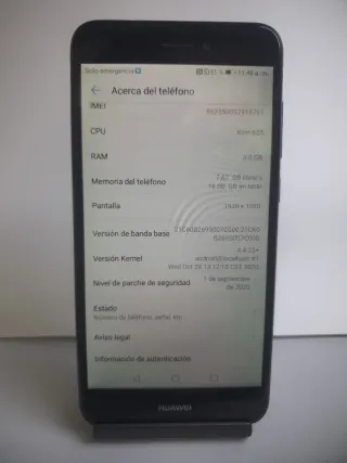 Huawei P8 Lite Negro