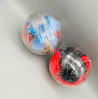 2 palline gonfiabili con sorpresa