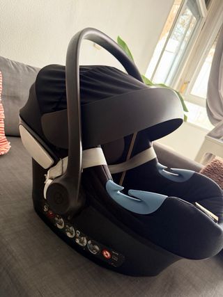 Silla de coche Cybex Aton M + base isofix
