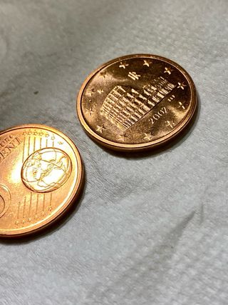 Monete 5 Centesimi Colosseo Italia 2002 FDC