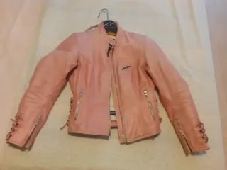 Chaqueta Moto Alpinestars Mujer Rosa