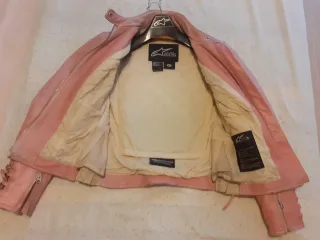 Chaqueta Moto Alpinestars Mujer Rosa