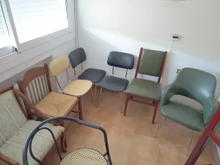 Butacas, sillas y sillones.