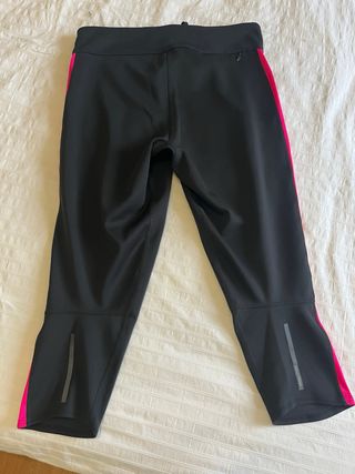 Mallas deportivas Adidas negras y rosas