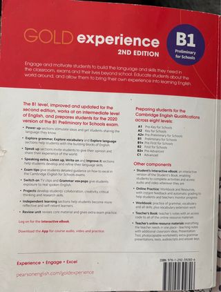 Gold Experience 2ed B1 Student's Book & Interac...