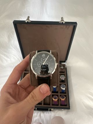 Reloj de Berger Negro/Plateado