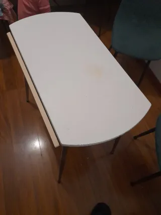 Mesa plegable redonda