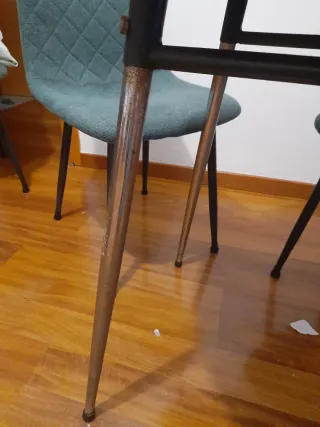 Mesa plegable redonda