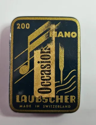 Scatola aghi grammofono Laubscher 200