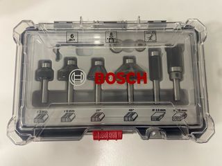 Bosch Set Brocas Fresadoras 6 Piezas