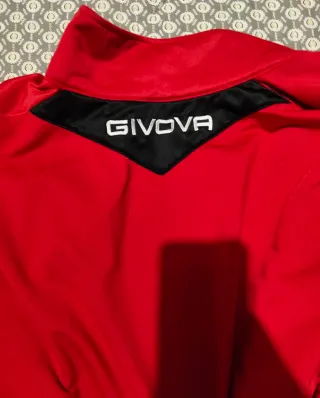 Tuta Givova Rossa e Nera Tg. M