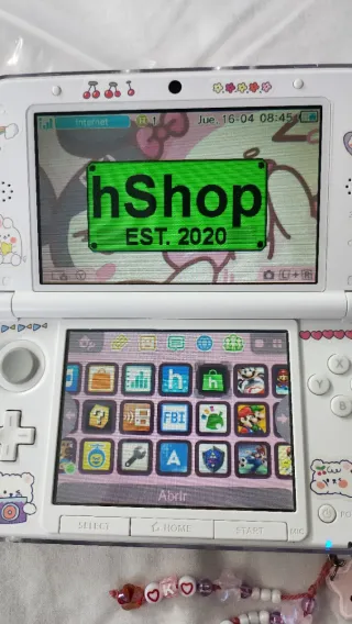 Nintendo 3DS XL Blanca con Cargador