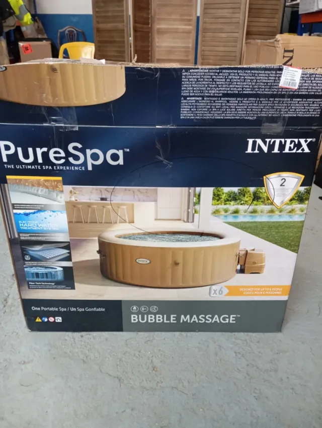 Spa Hinchable Intex Beige 6 Personas
