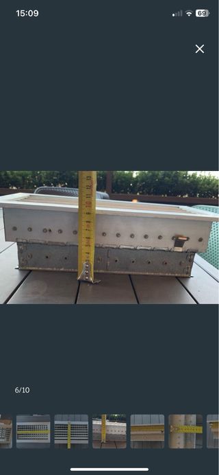 Rejilla de ventilación de aluminio