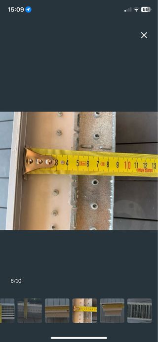 Rejilla de ventilación de aluminio