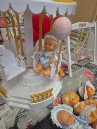 Tiovivo Barriguitas con muñeco