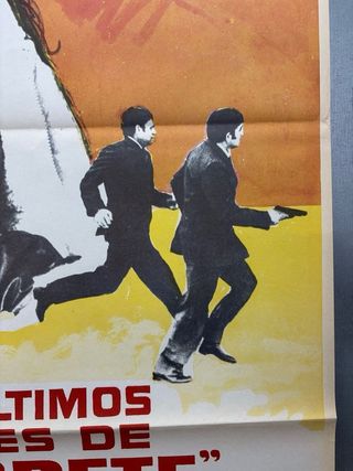 Poster LOS ULTIMOS GOLPES DE EL TORETE, año 1984