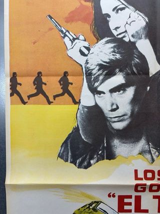 Poster LOS ULTIMOS GOLPES DE EL TORETE, año 1984