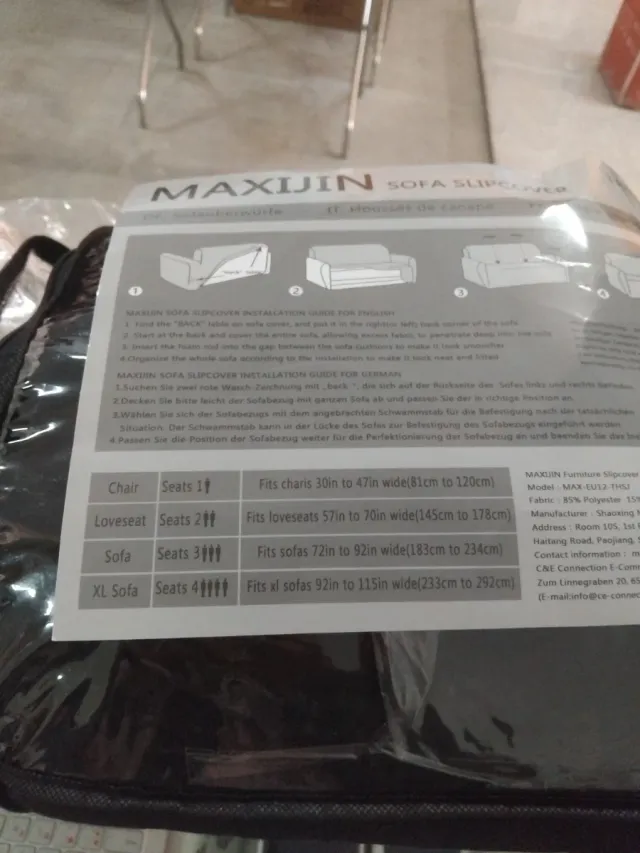 Funda para sofá XL MAXIJIN 3-4 plazas
